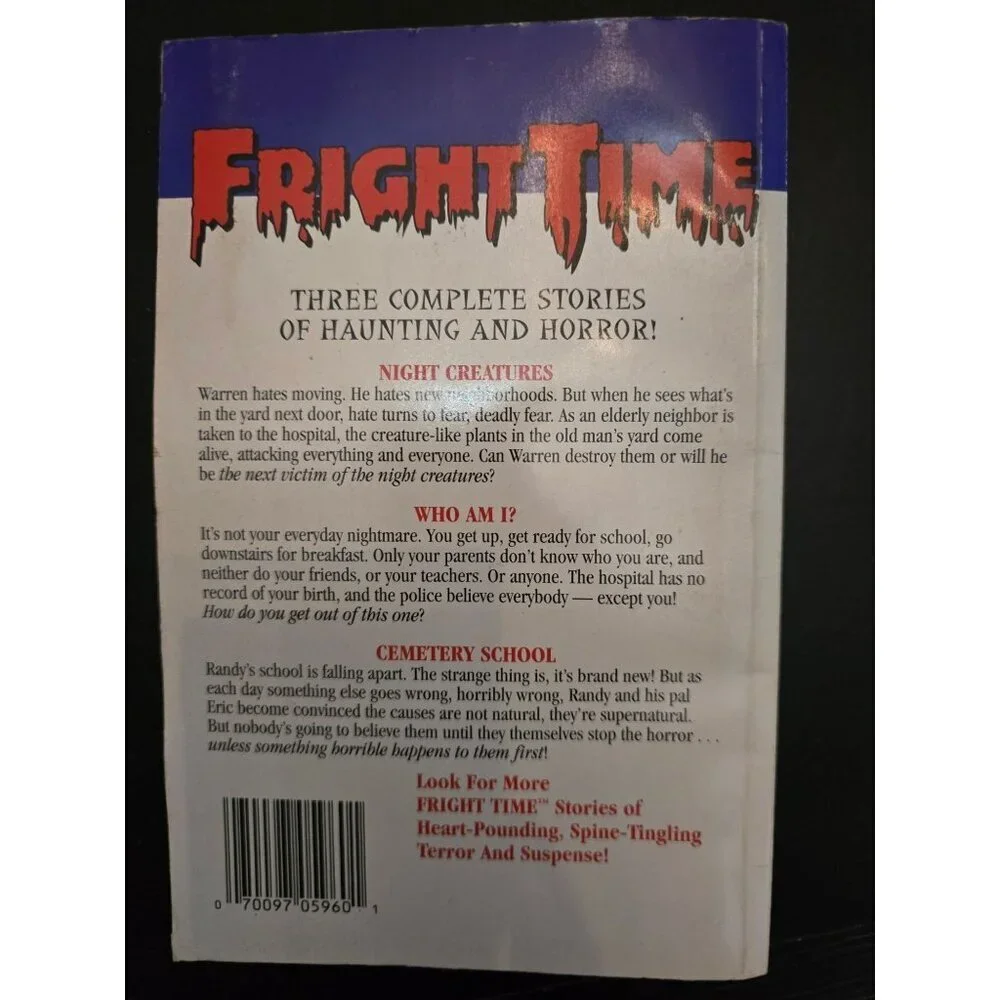 Fright Time 3 Spine Tingling Tales Night Creatures Who Am I
